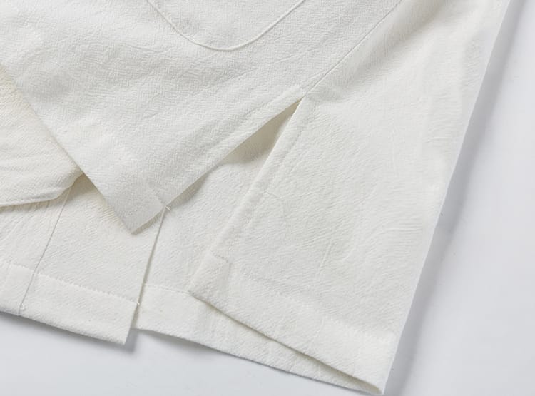 男性の唐装シャツ