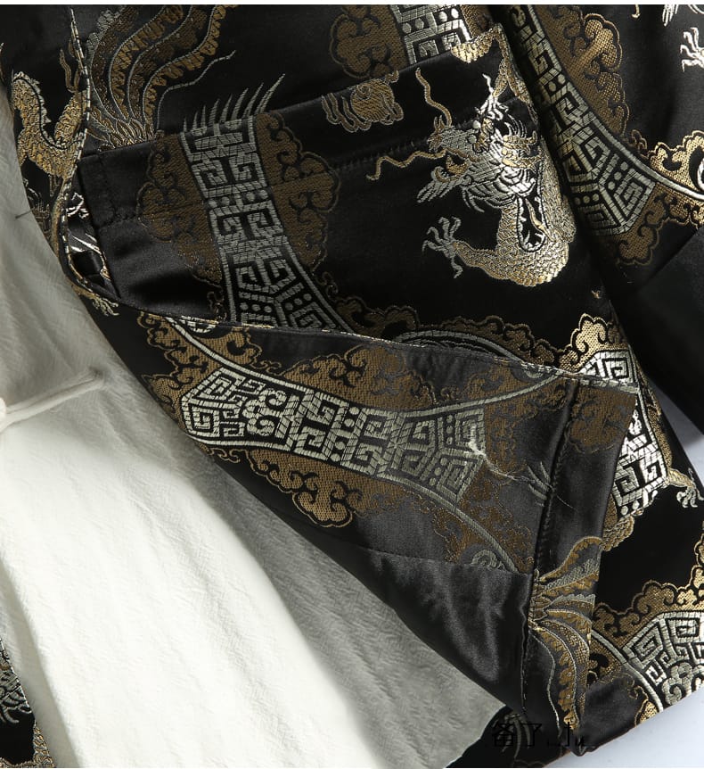 メンズの中華風カジュアルジャケット