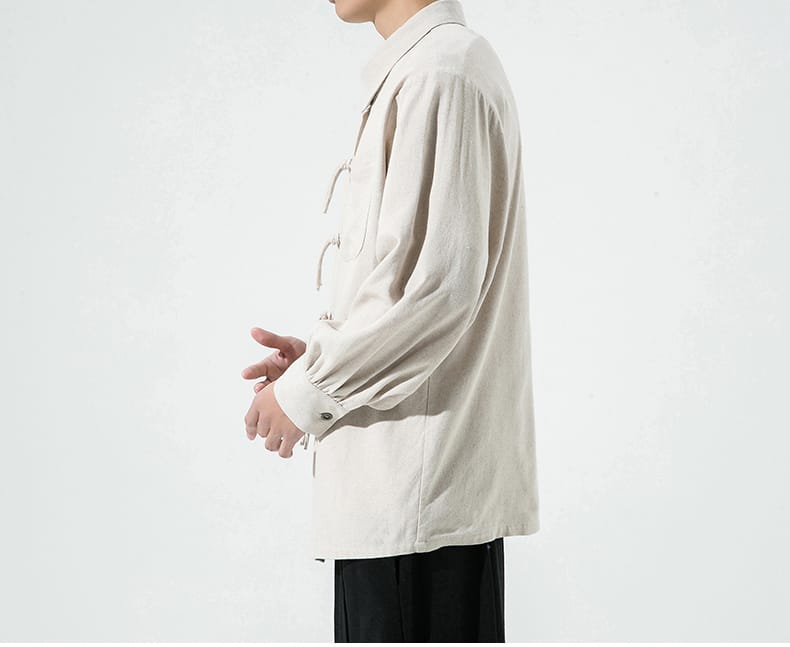 男性用のチャイナシャツ