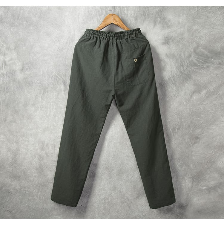 中華風のカジュアルパンツ