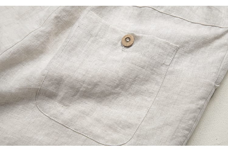 チャイナ仕様のストレートパンツ