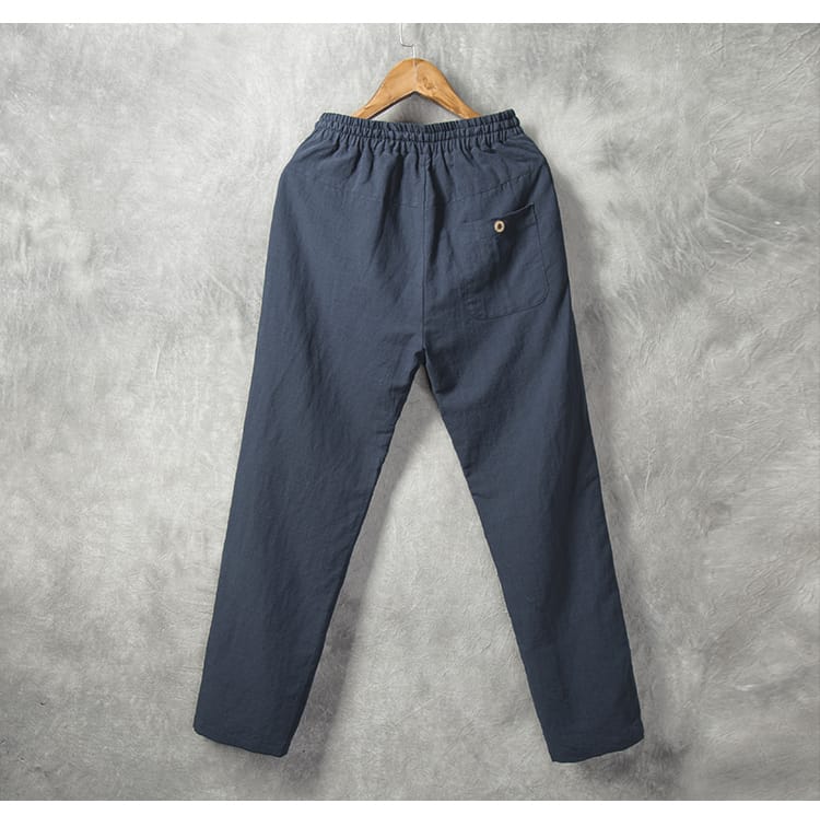 チャイナ服のストレートパンツ