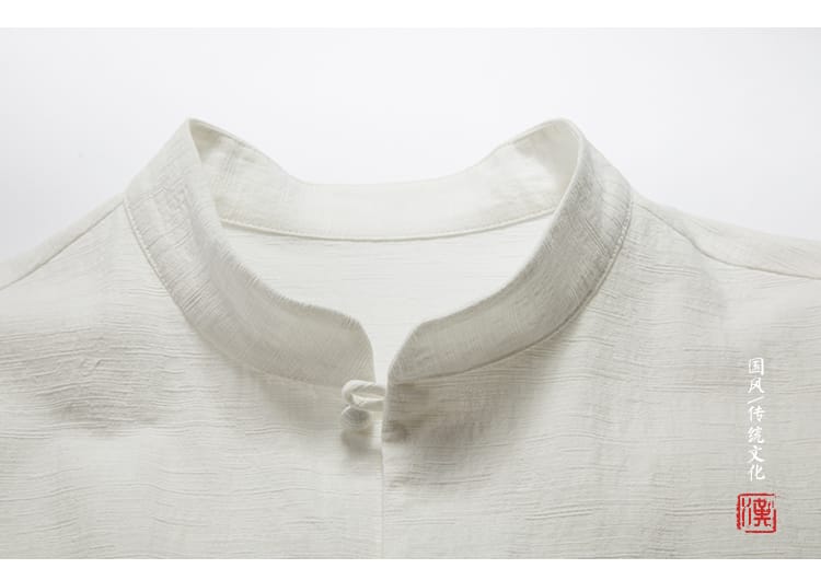 男性用のチャイナシャツ