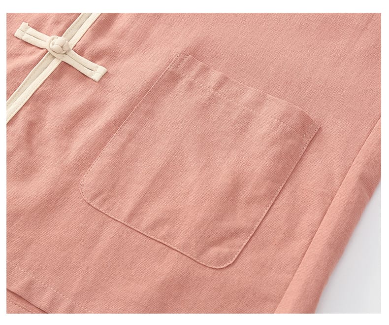 メンズの中国民族衣装のシャツ