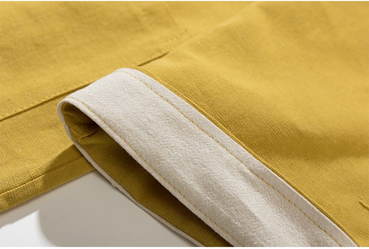 メンズのチャイナ半袖シャツ