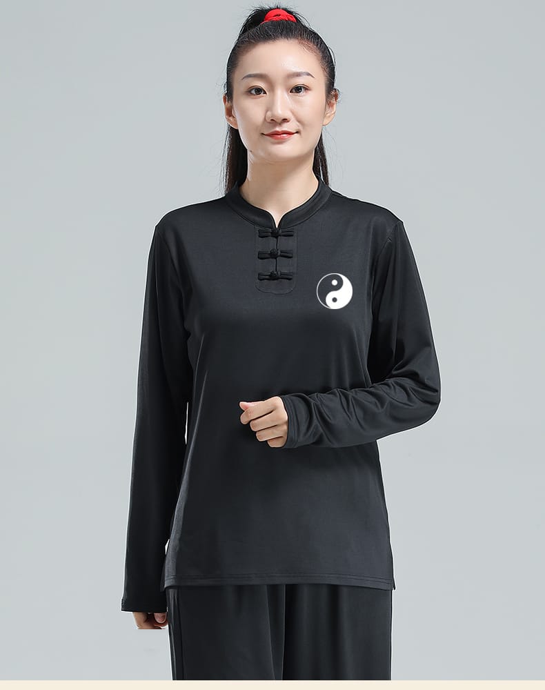 太極拳の練習用中華風カットソー