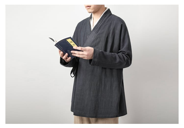 メンズの中華風ジャケット