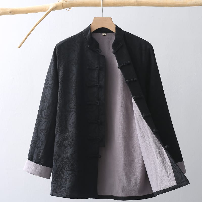 男性の中華風ジャケット