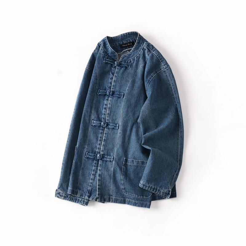 男性用のカジュアルな中華風チャイナ服