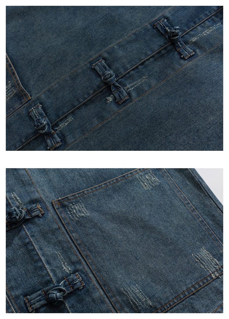 男性用のカジュアルな中華風チャイナ服