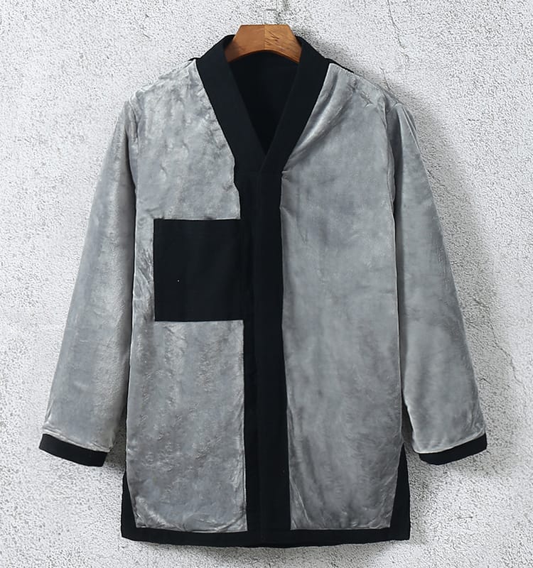 メンズの中華風カジュアルジャケット