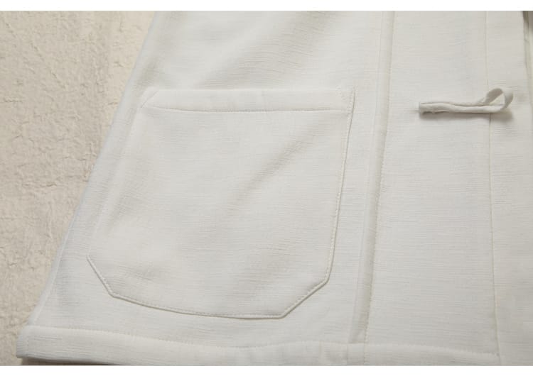 男性用のフリースチャイナジャケット