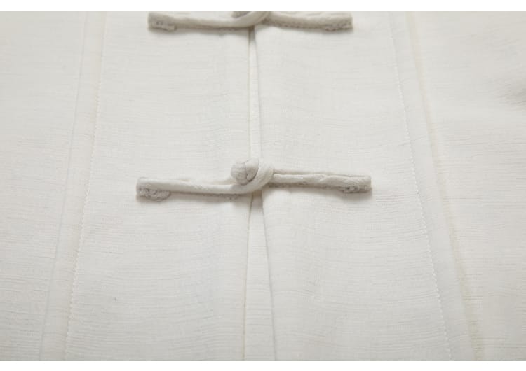 メンズの裏起毛チャイナジャケット