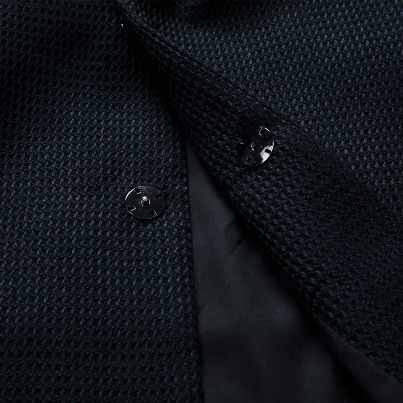 裏地がついた中華風メンズジャケット