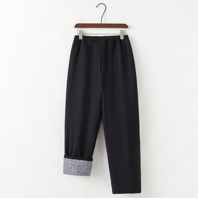 メンズの暖かチャイナパンツ