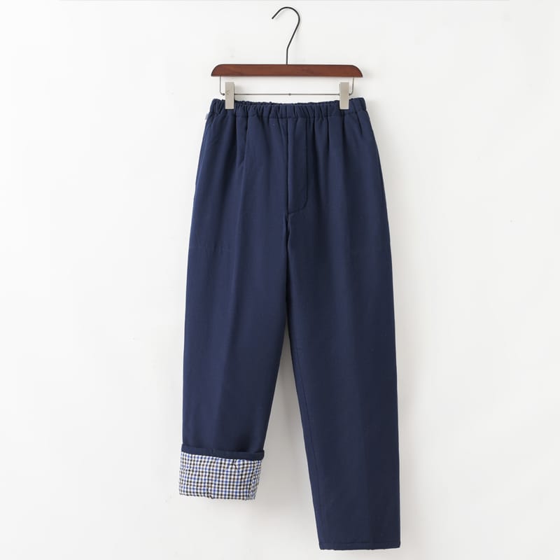 メンズの防寒太極拳パンツ