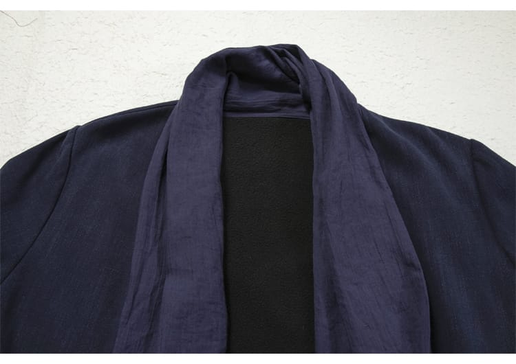 メンズの中華風カーディガンジャケット