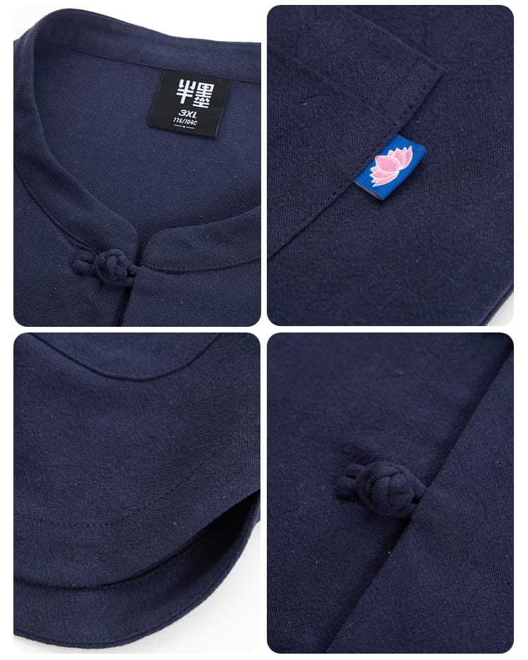 大きいサイズの唐装シャツ