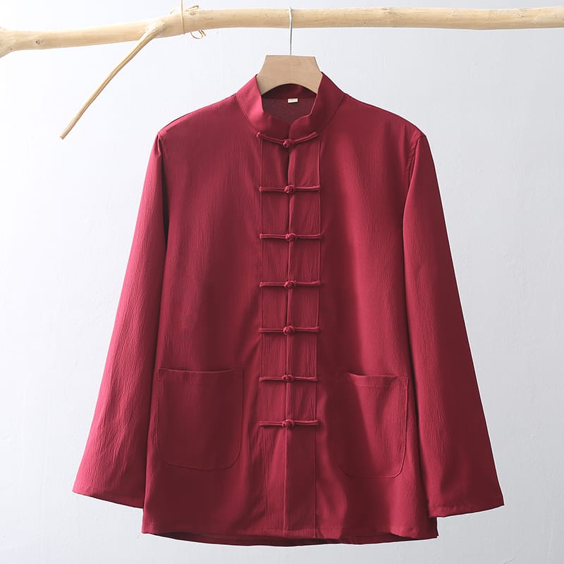 男性の中華風ジャケット