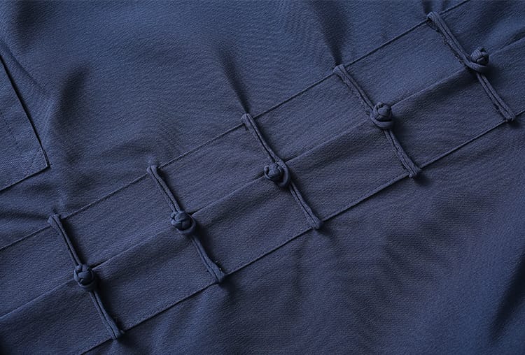 メンズのチャイナボタン服