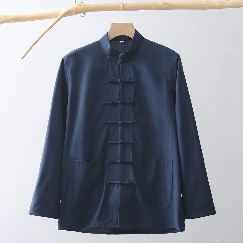 メンズの中華風上着