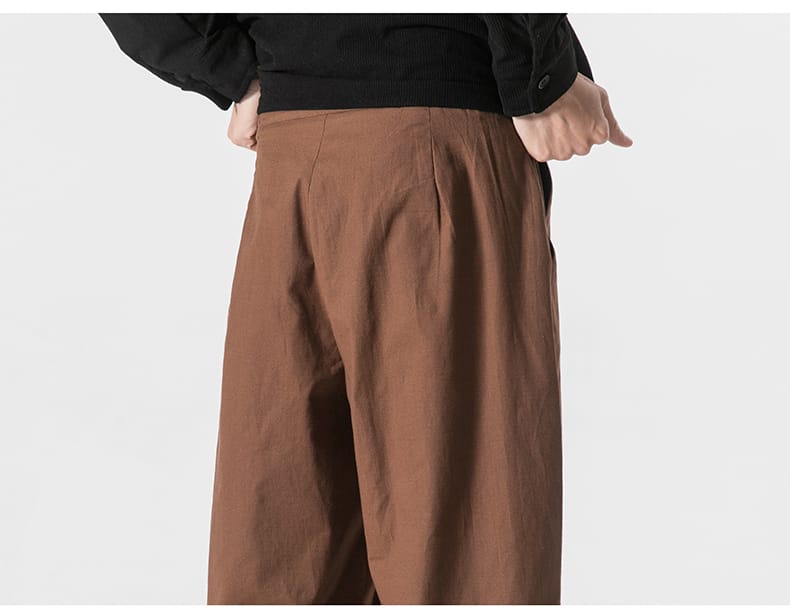 メンズのチャイナカンフーパンツ