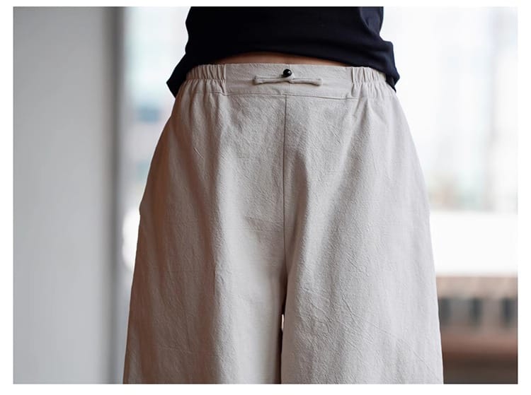 メンズのチャイナ風パンツ