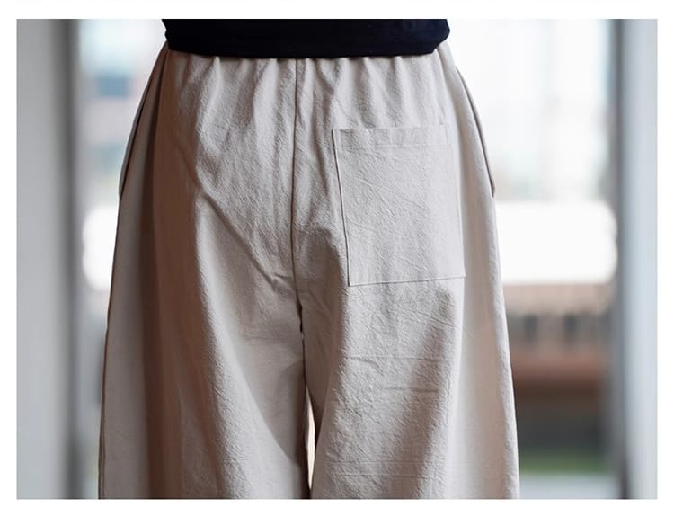 男性用のチャイナ風エスニックパンツ