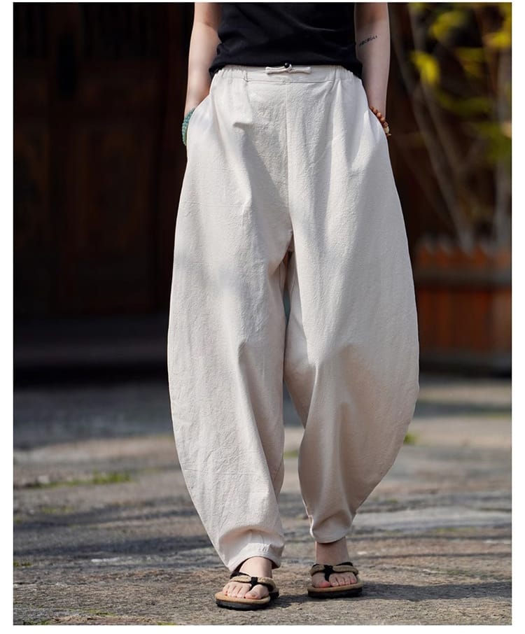 男性用のチャイナパンツ