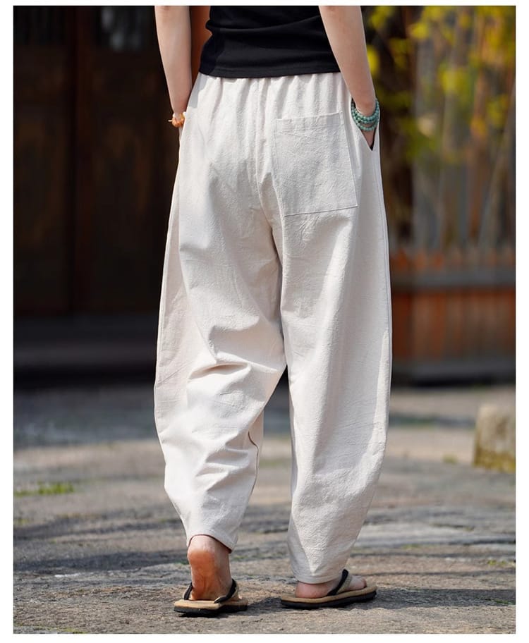 メンズのチャイナカンフーパンツ