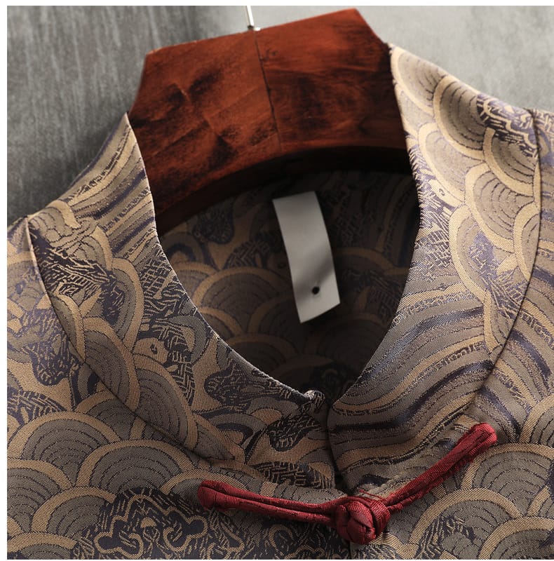 メンズのサテンチャイナ服