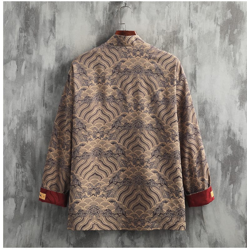 メンズのサテンチャイナ服