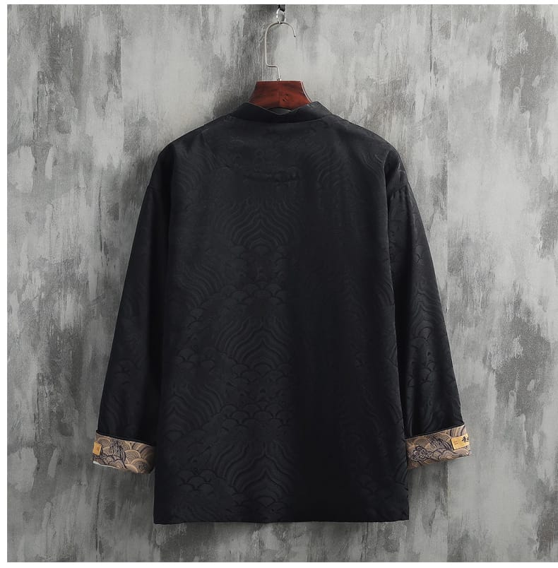 メンズの春秋向きチャイナジャケッ