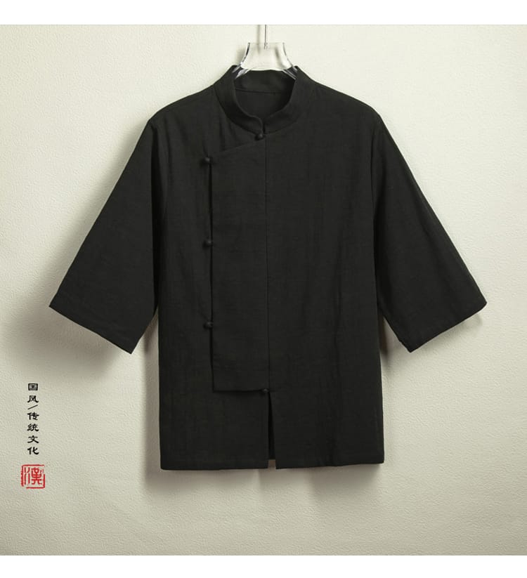 メンズのチャイナシャツ