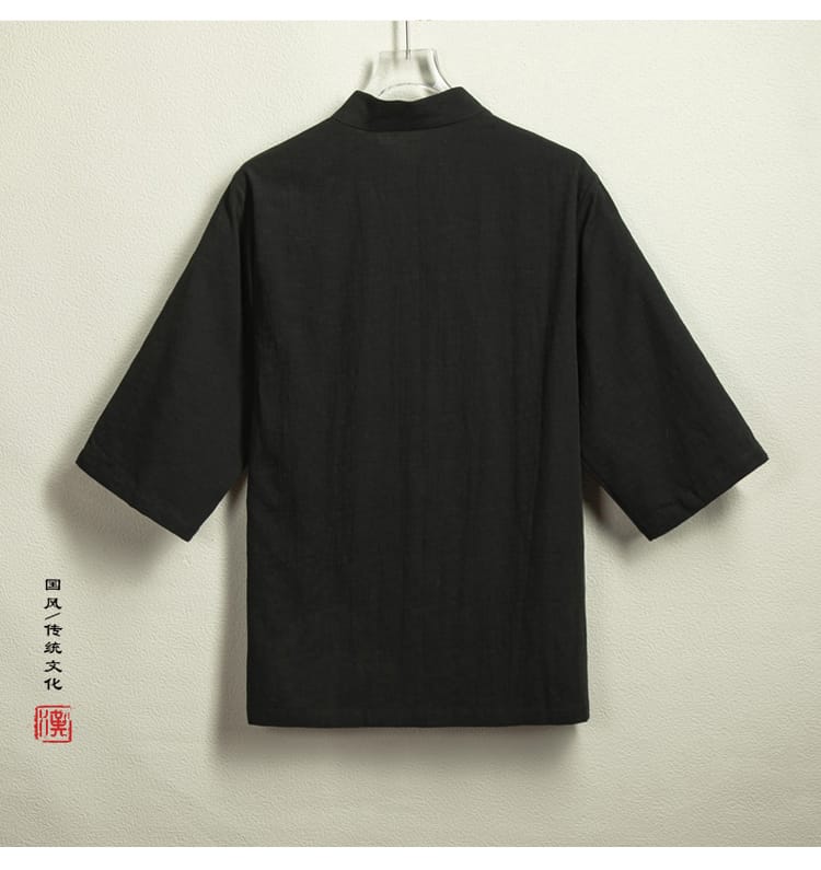 男性用のチャイナシャツ