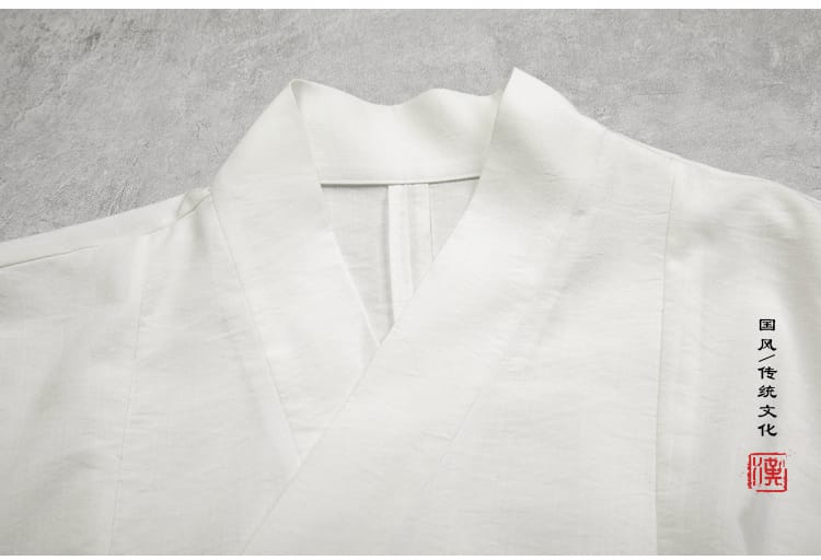 メンズの中華風シャツ