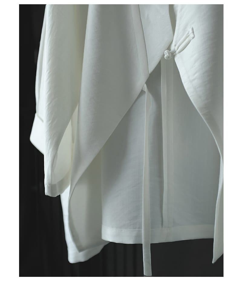 漢服風のチャイナシャツ