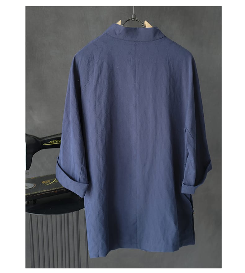 男性用の斜め襟チャイナシャ