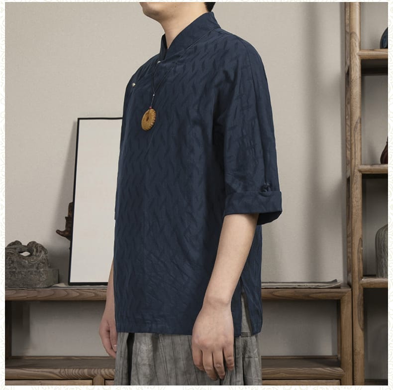 中華風のメンズTシャツ