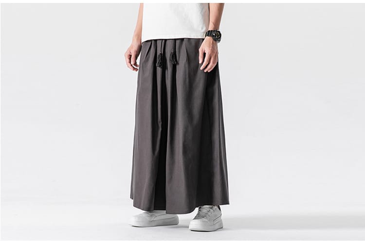 男性用のチャイナ風エスニックパンツ