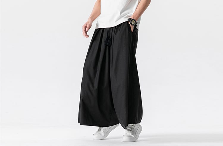 男性用の民族衣装中華パンツ