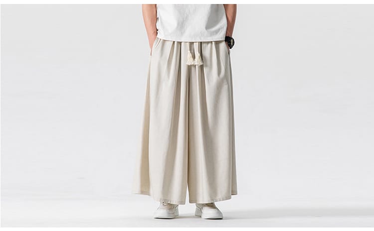 メンズのチャイナパンツ