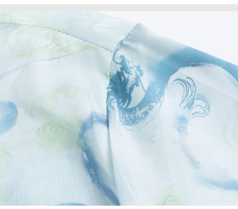 男性用の中国のカンフーシャツ