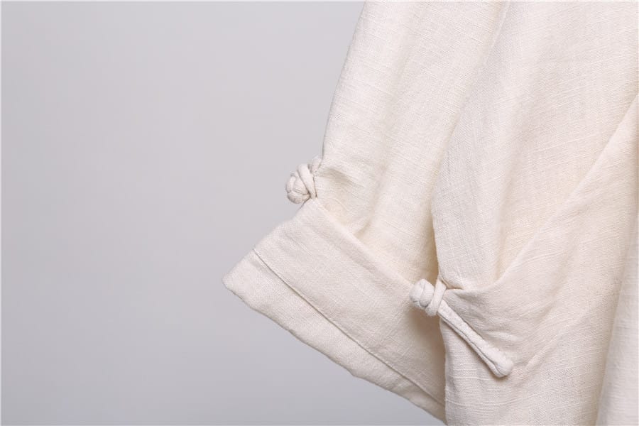 メンズの斜め襟漢服