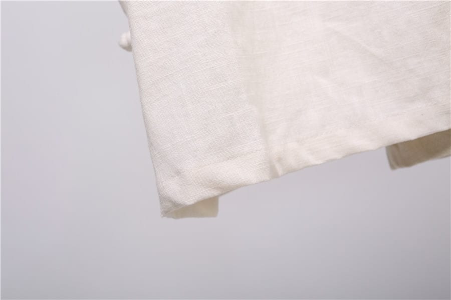 メンズの斜め襟チャイナTシャツ