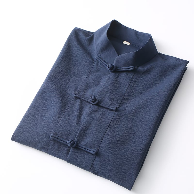 男性用のチャイナ半袖ジャケット