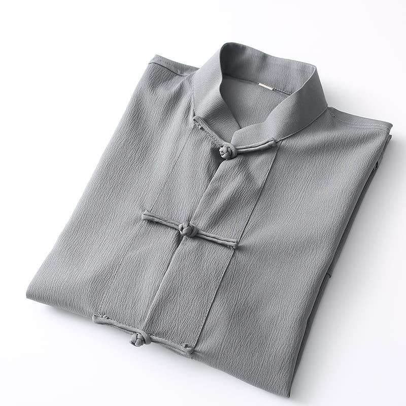 男性用の半袖中華服