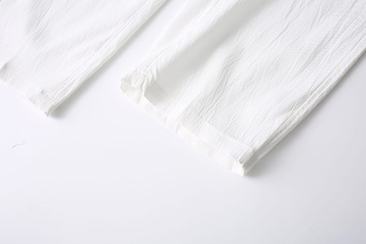 メンズのチャイナ半袖スーツ