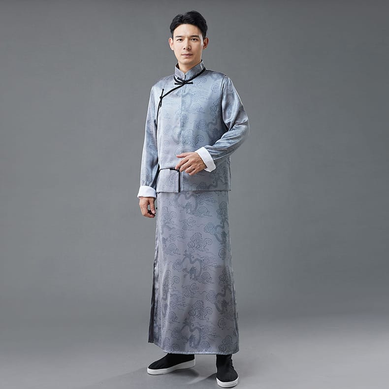 メンズの中華風礼服