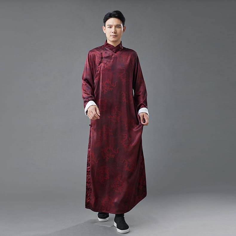 メンズの長袍